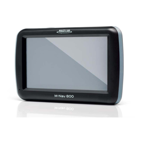 Navman M-Nav 800 User manual
