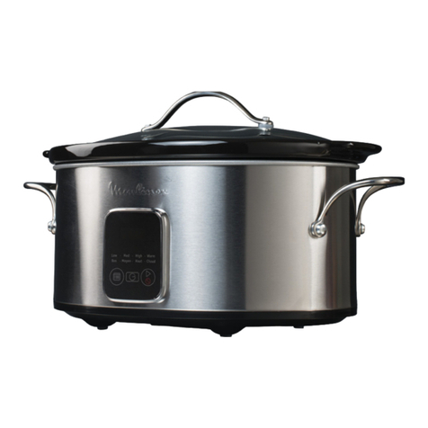 Moulinex 6-QUART DIGITAL SLOW COOKER user guide