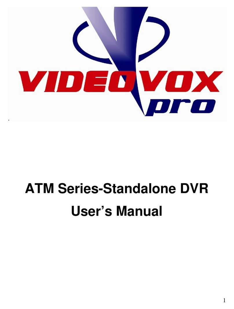Videovox Pro DVR user manual