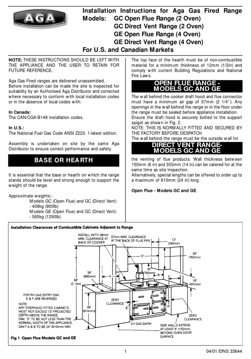 AGA GC User manual