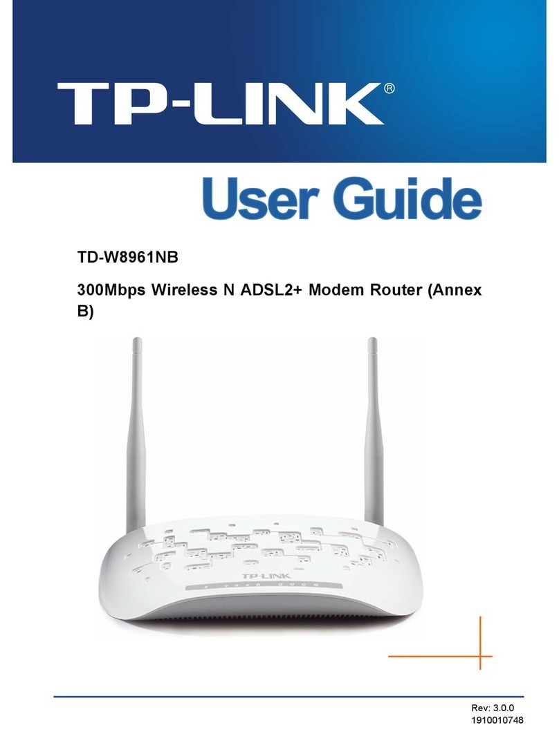 TP-Link TD-W8961NB User manual