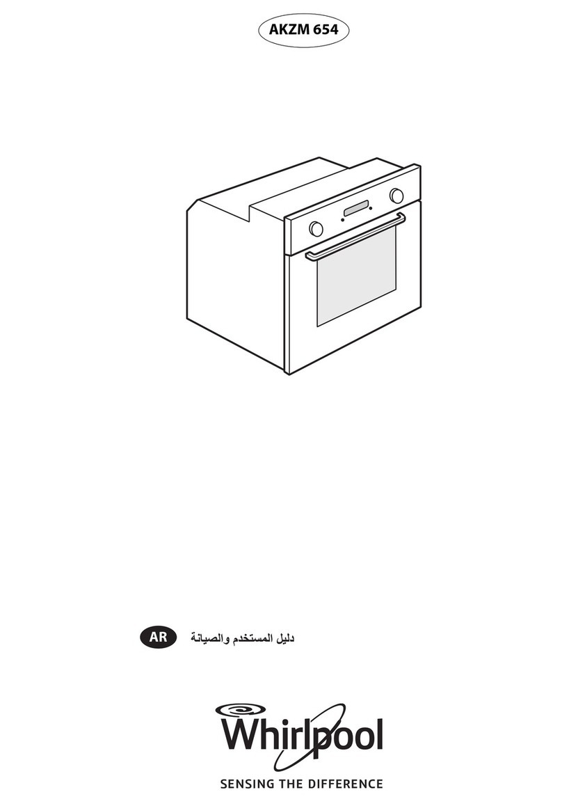 Whirlpool AKZM 654 User and maintenance manual