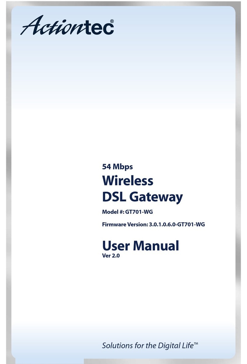 ActionTec GT701-WG user manual