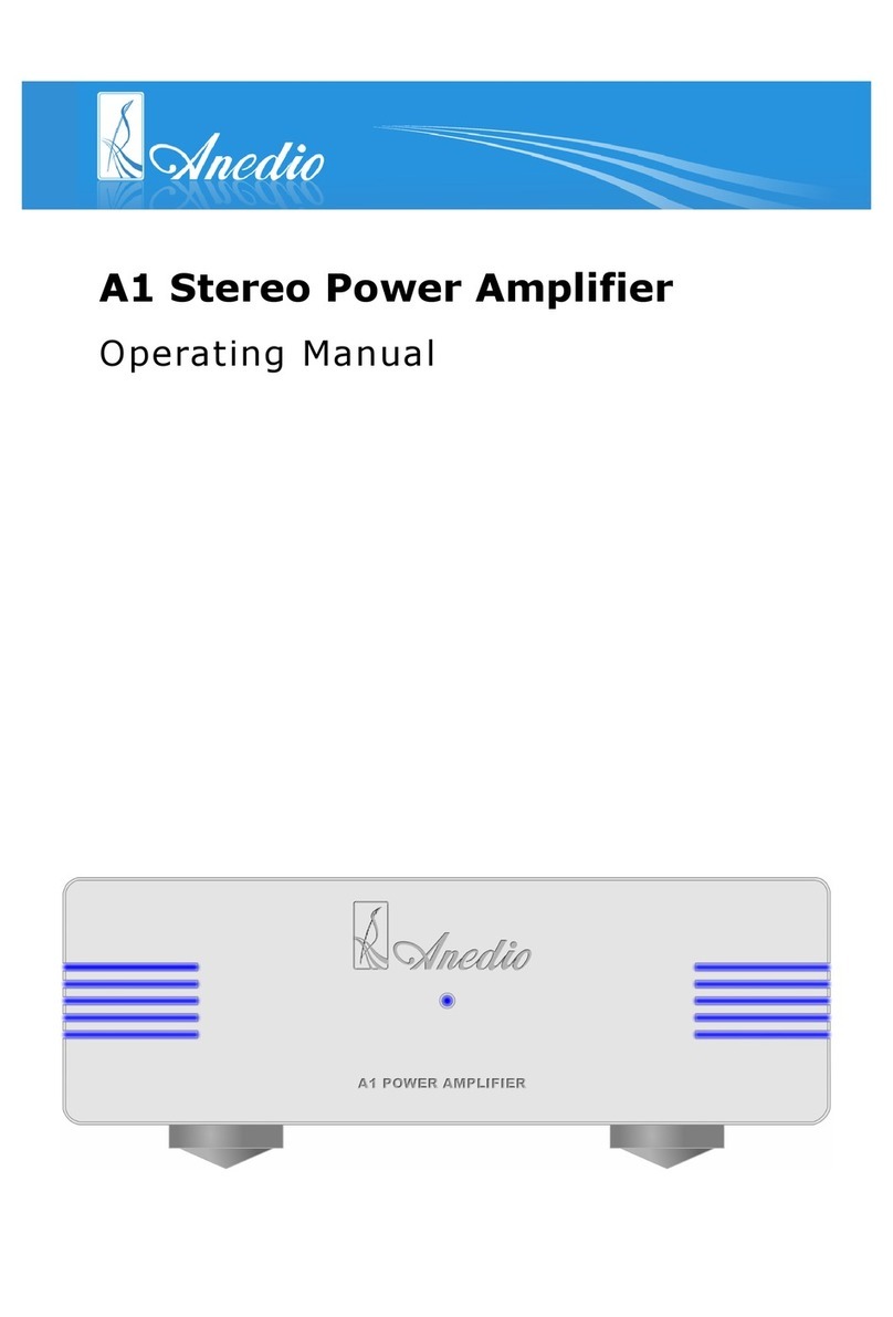 Anedio A1 operating manual