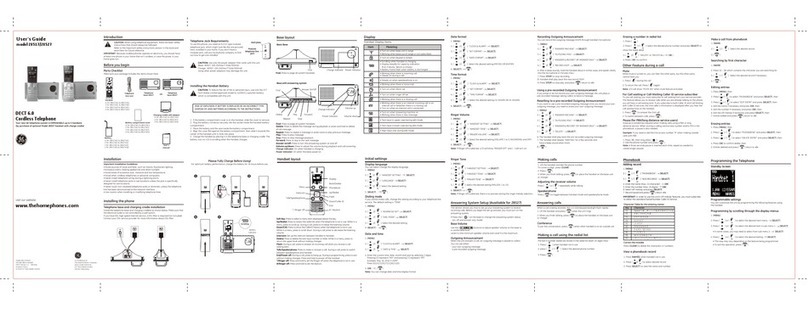 GE 28517 Series User manual