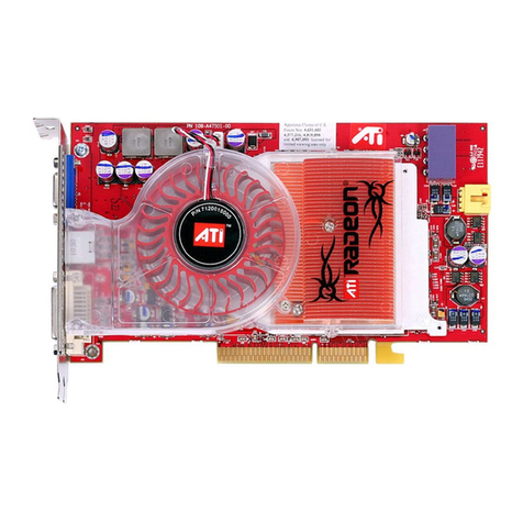 ATI Technologies X850 - Radeon Xt Platinum Edition 256 Mb Agp user guide