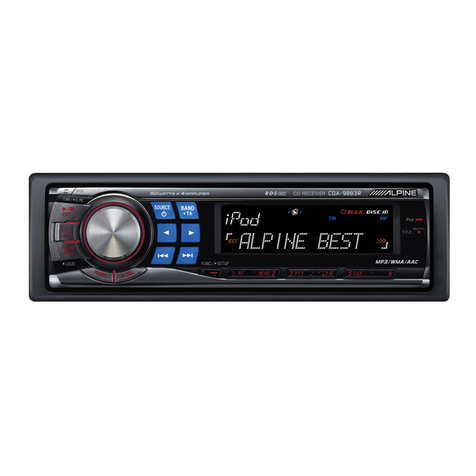 Alpine CDA-9883R User manual