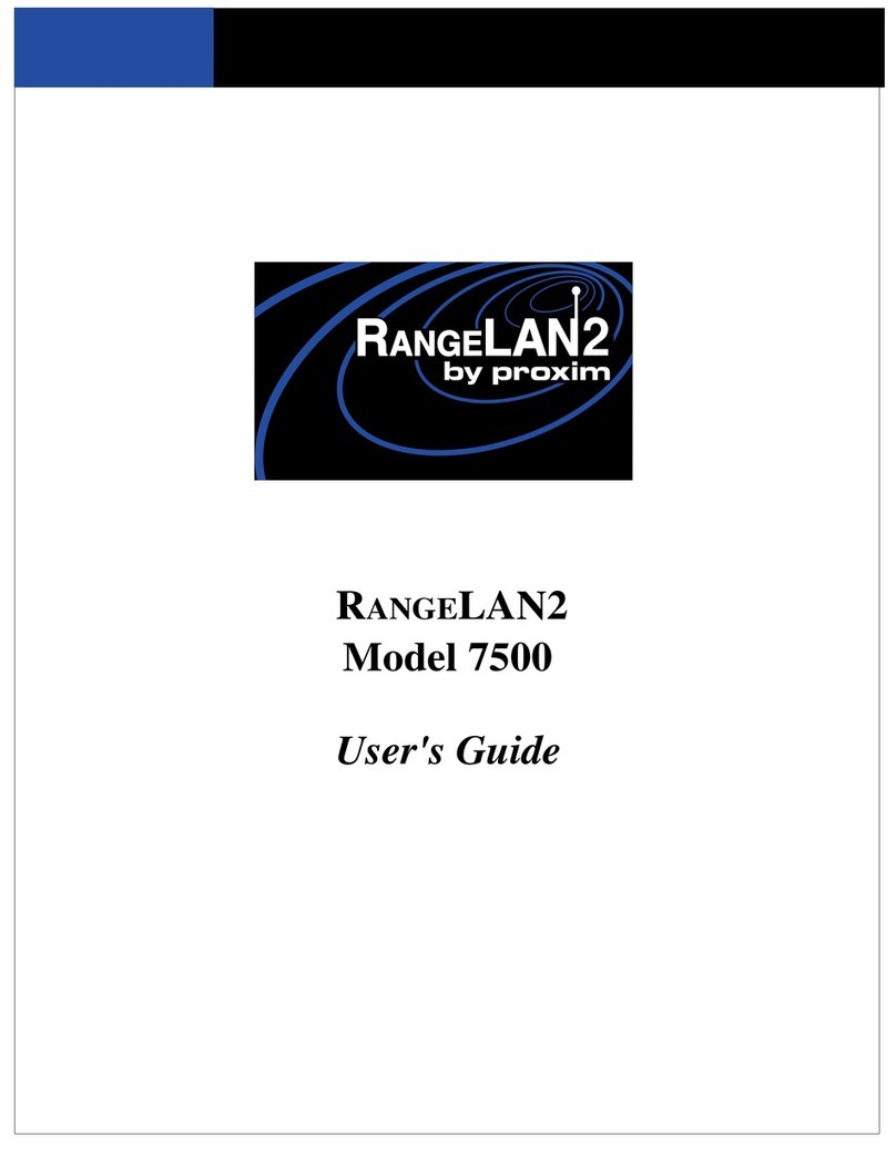 Proxim RangeLAN2 7500 user guide Proxim RangeLAN2 7500 user guide