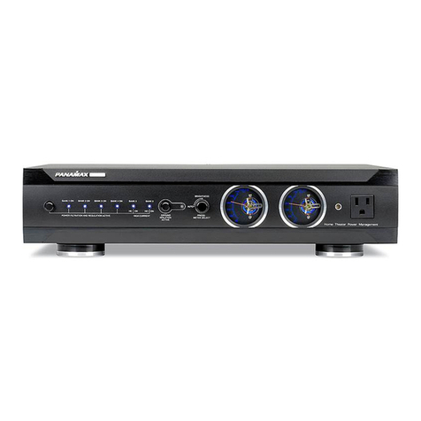 Panamax MAX 7500-PRO owner's manual