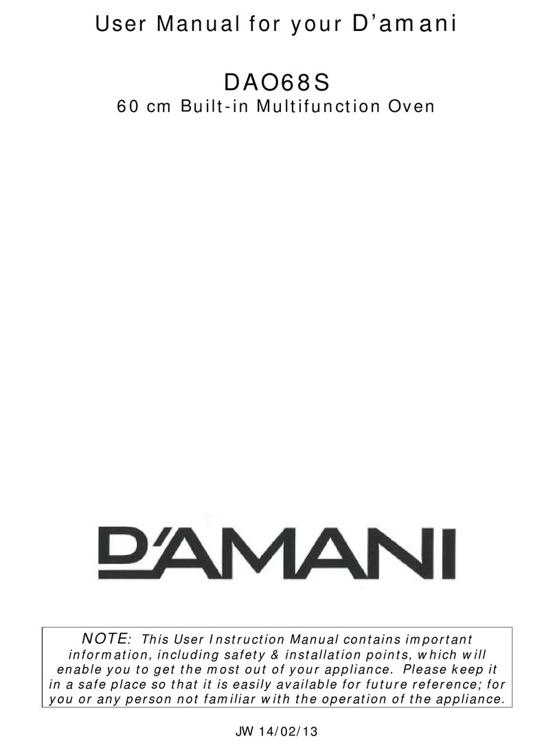 D’amani DAO68S user manual