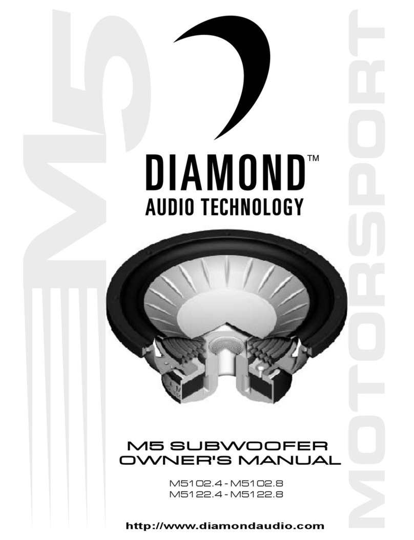 Diamond Audio Technology M5102.4 owner's manual