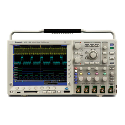 Tektronix DPO4000 Series User manual