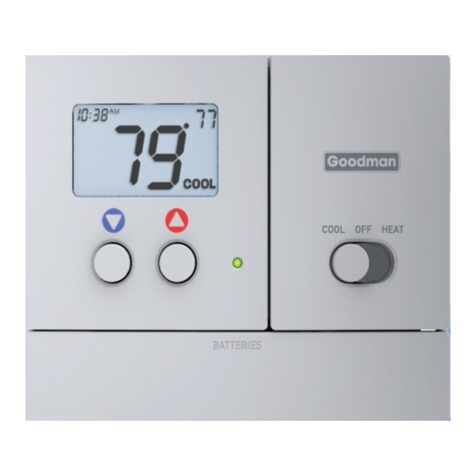 Goodman TSTATG2152-2 User manual