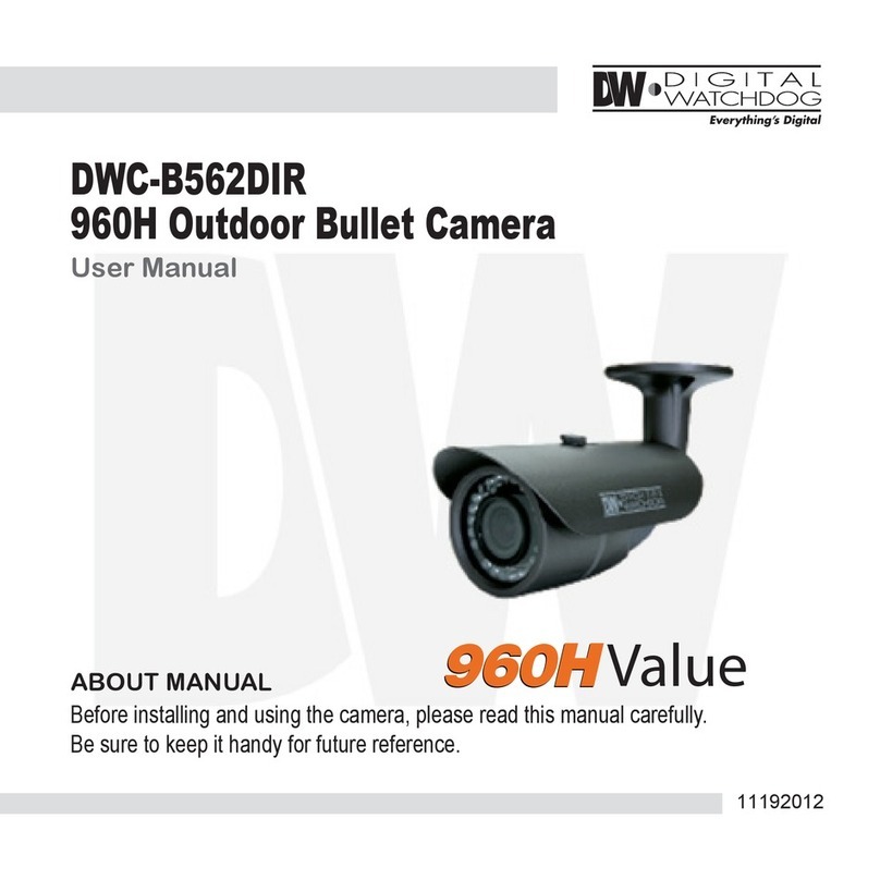 Digital Watchdog DWC-B562DIR User manual