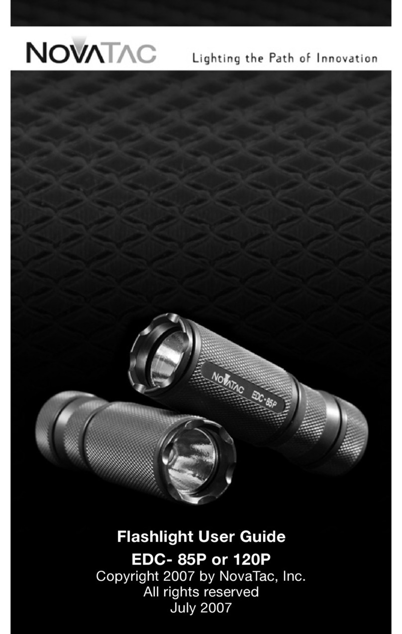 Novatac EDC-85P User manual
