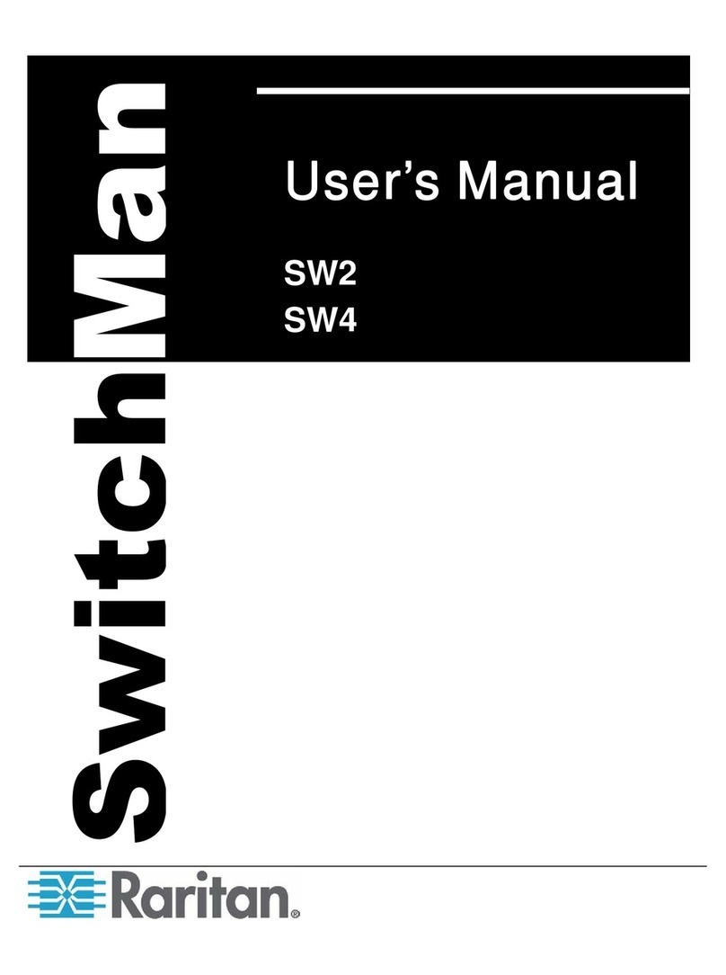 Raritan SwitchMan USB-Combo SW2 User manual