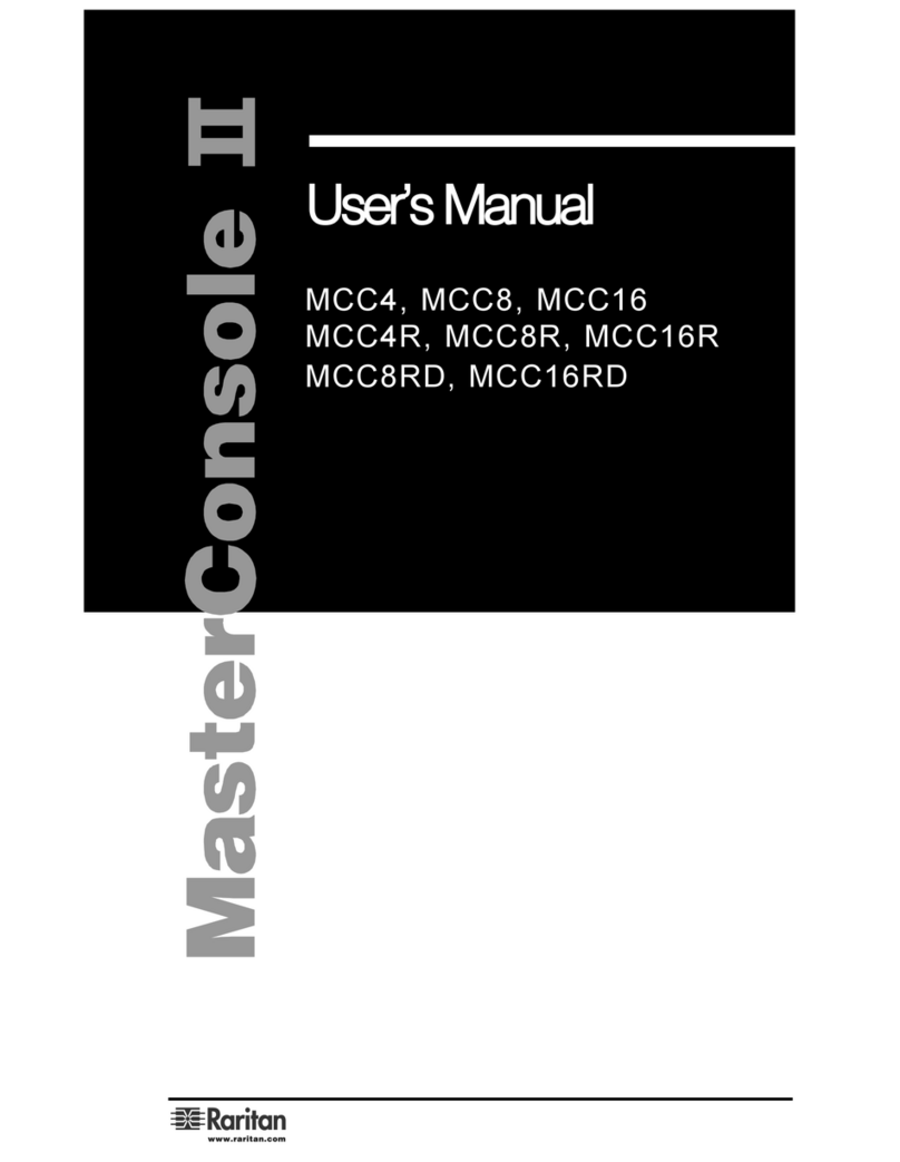 Raritan MCC4 user manual