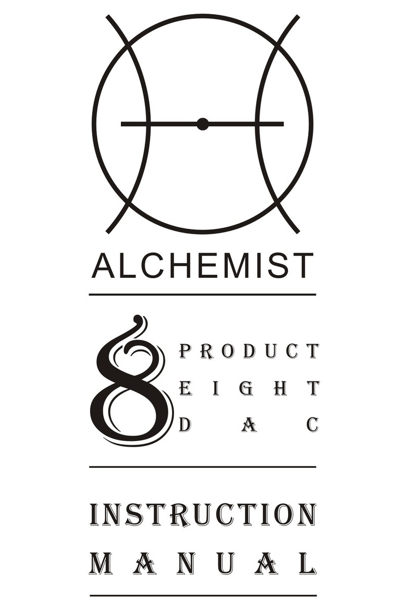 ALCHEMIST Product 8 DAC instruction manual