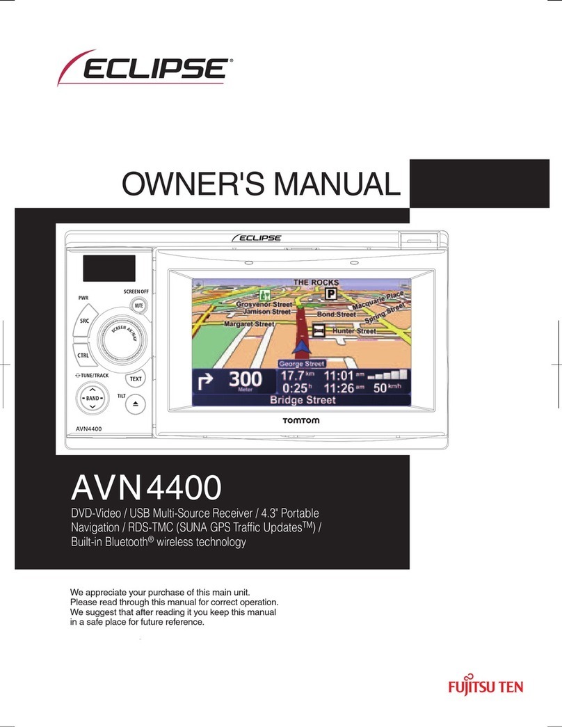 Eclipse AVN4400 User manual