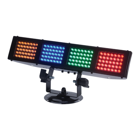 American DJ Color Burst LED User instructions