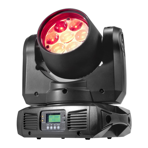 American DJ Inno Color Beam Z7 User instructions