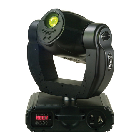 American DJ Accu Spot Pro User instructions