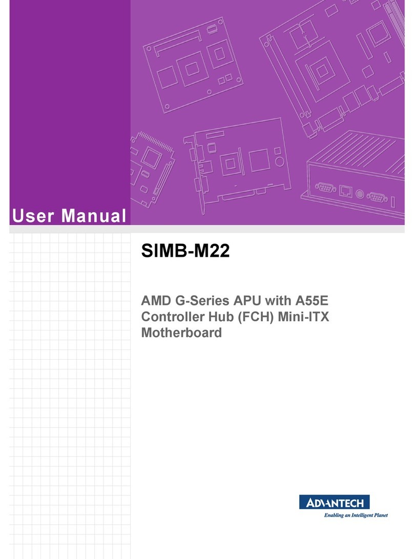 Advantech SIMB-M22 User manual Advantech SIMB-M22 User manual