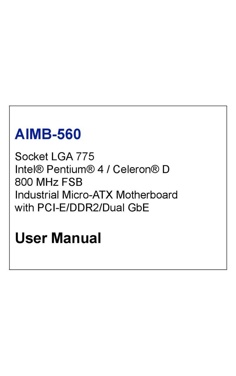 Advantech AIMB-560 Series User manual