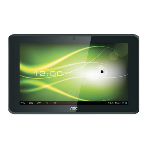AOC MG97DR-16 Series User manual