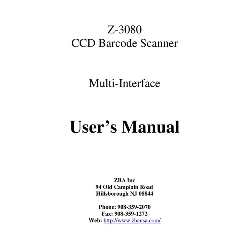 ZBA Z-3080 user manual