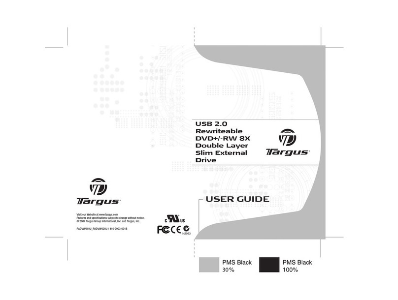 Targus Slim External Drive user guide