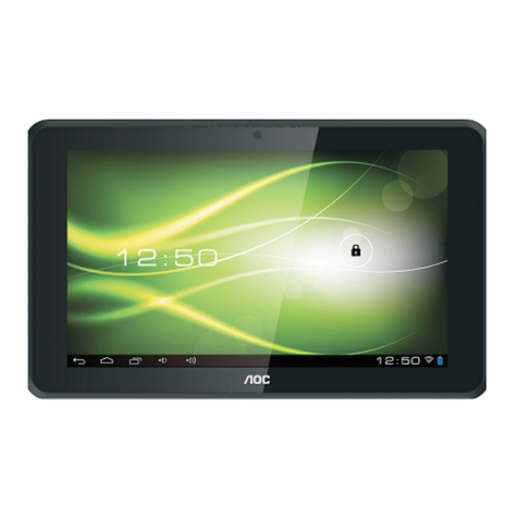 AOC MG70DR-8 Series User manual