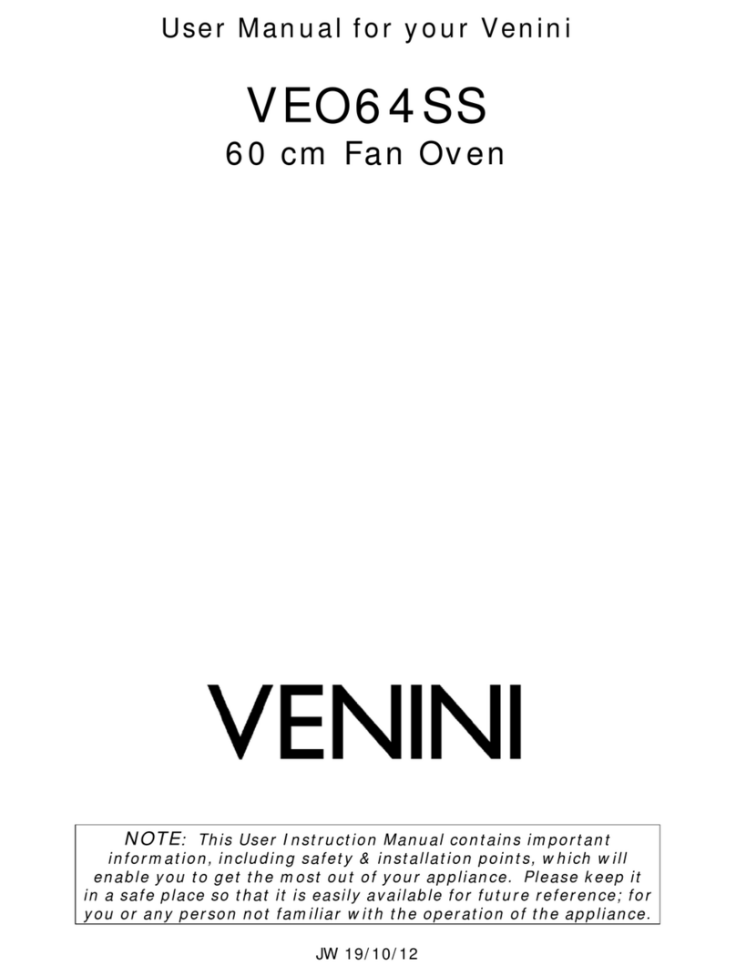 Venini VEO64SS User manual Venini VEO64SS User manual
