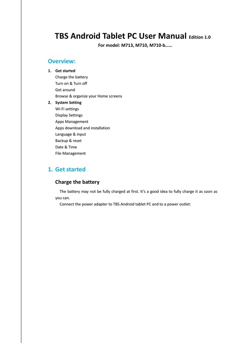 tbs electronics M713 User manual
