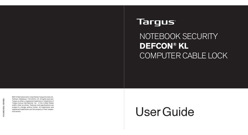 Targus DEFCON KL User manual