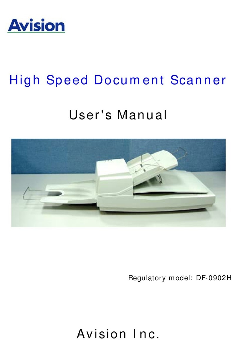 Avision DF-0902H user manual