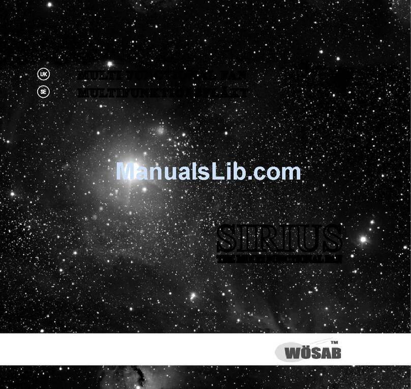 WÖSAB Sirius user manual