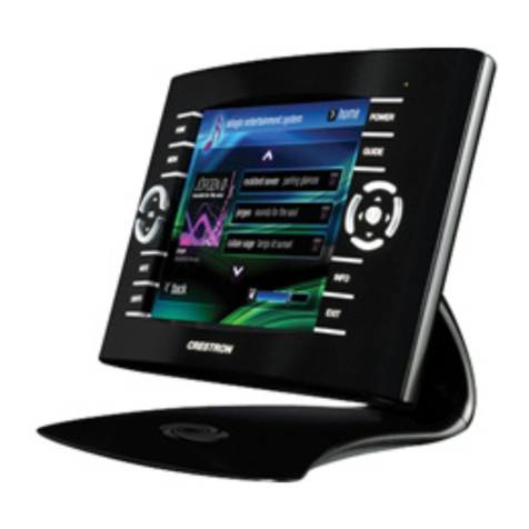 Crestron Isys TPS-6 Operation guide