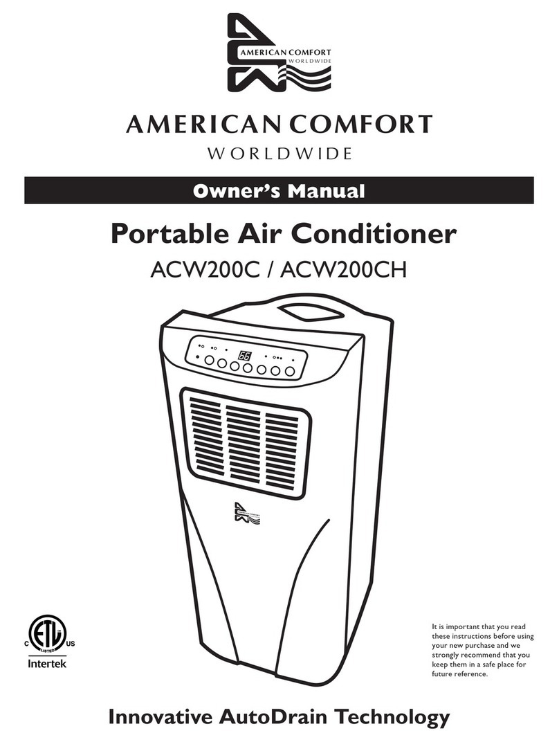American Comfort Worldwide ACW200C User manual