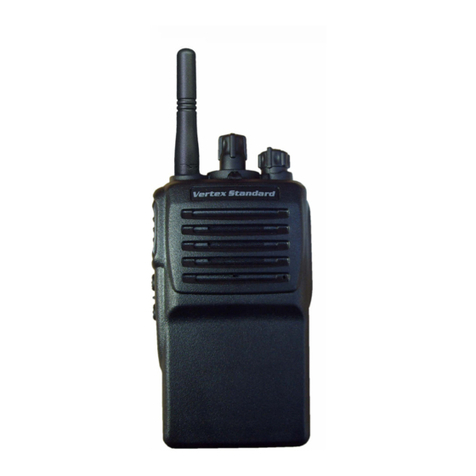 Vertex Standard VX-351PMR446 User manual