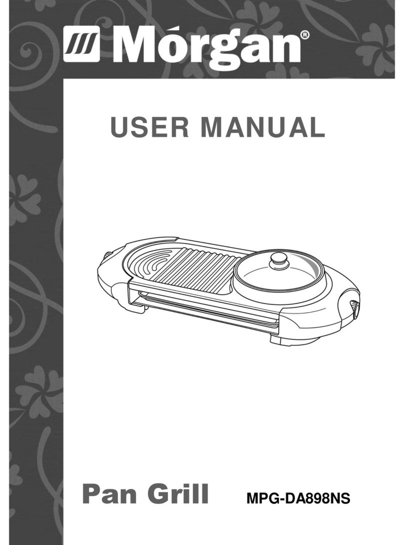 Morgan MPG-DA898NS user manual