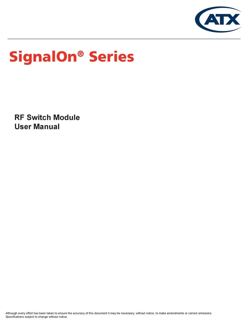 ATX SignalOn Series user manual