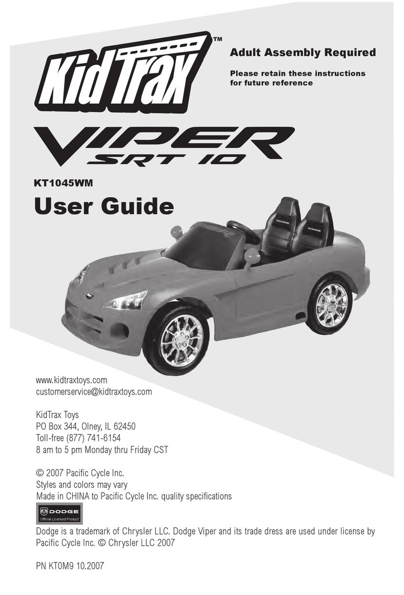 KID Trax KT1045WM user guide