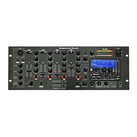 American Audio Q-SD Record User guide and reference manual
