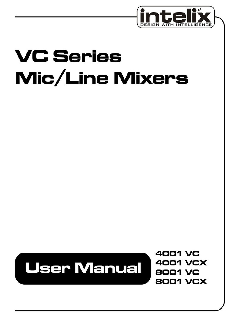 Intelix 4001 VC user manual