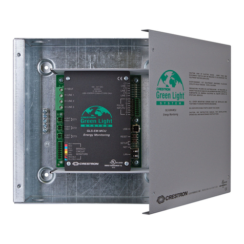 Crestron GLS-EM-MCU User manual