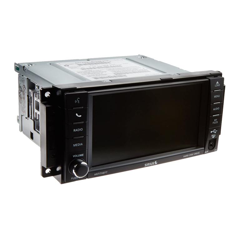 Chrysler MEDIA CENTER 430 user manual