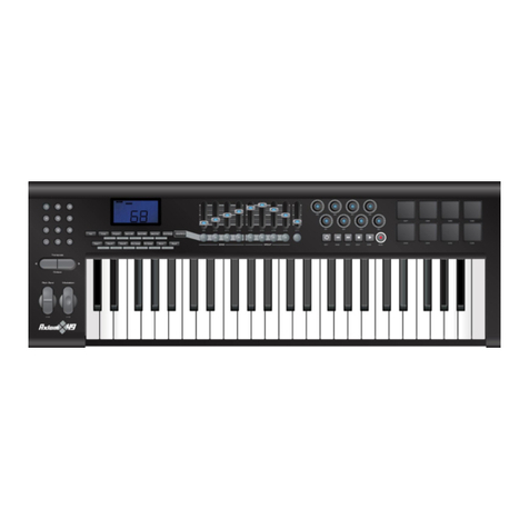 M-Audio AXIOM 25-49-61 User manual