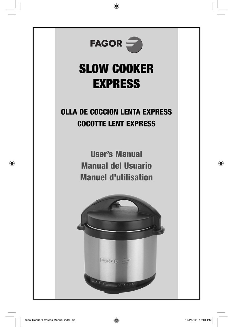 Fagor express user manual