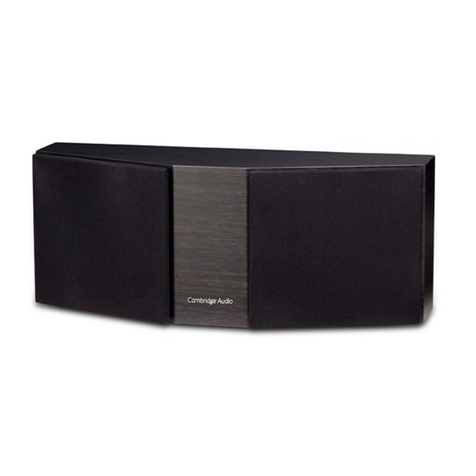 Cambridge Audio Aero 3 installation guide